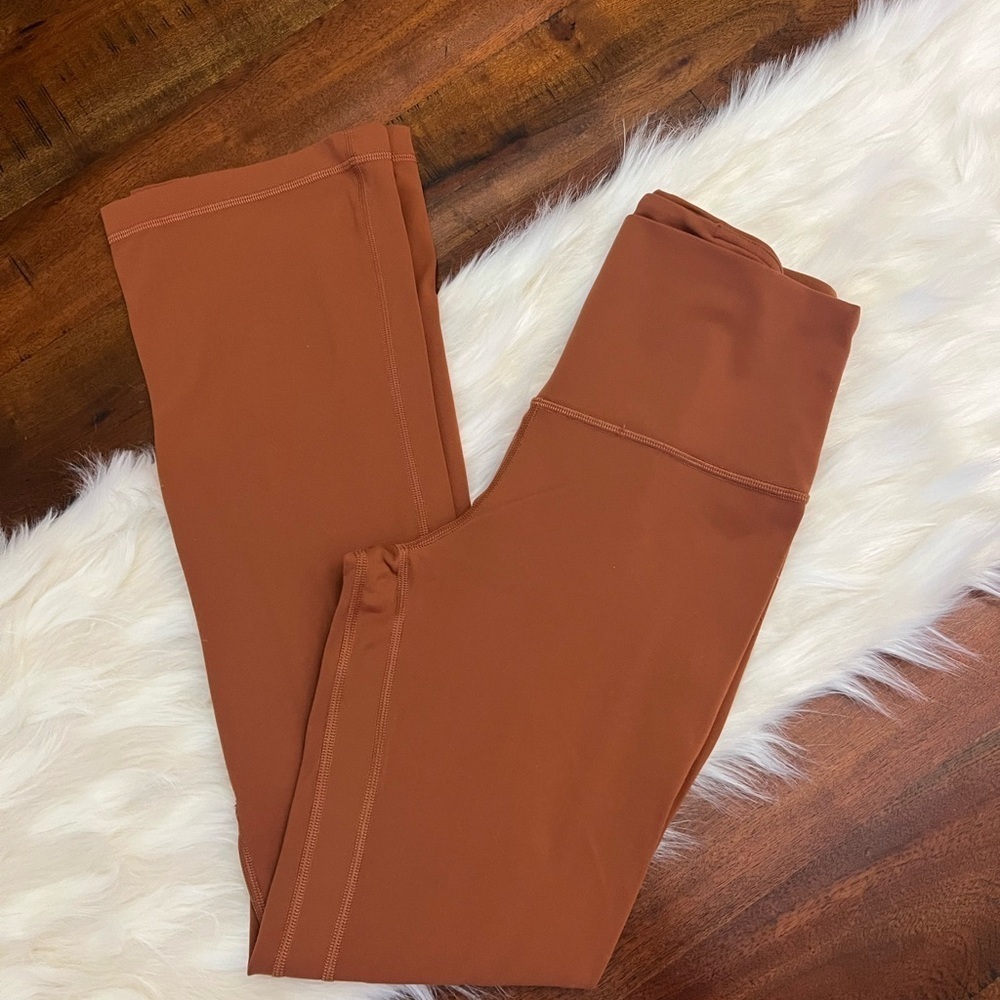 Lululemon Align High-Rise Mini Flare Leggings Sable Nulu 28” Inseam - Picture 3 of 4